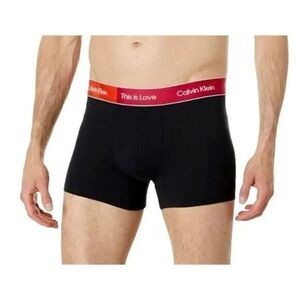 CALVIN KLEIN Mens Medium Boxer Briefs This is Love Pride